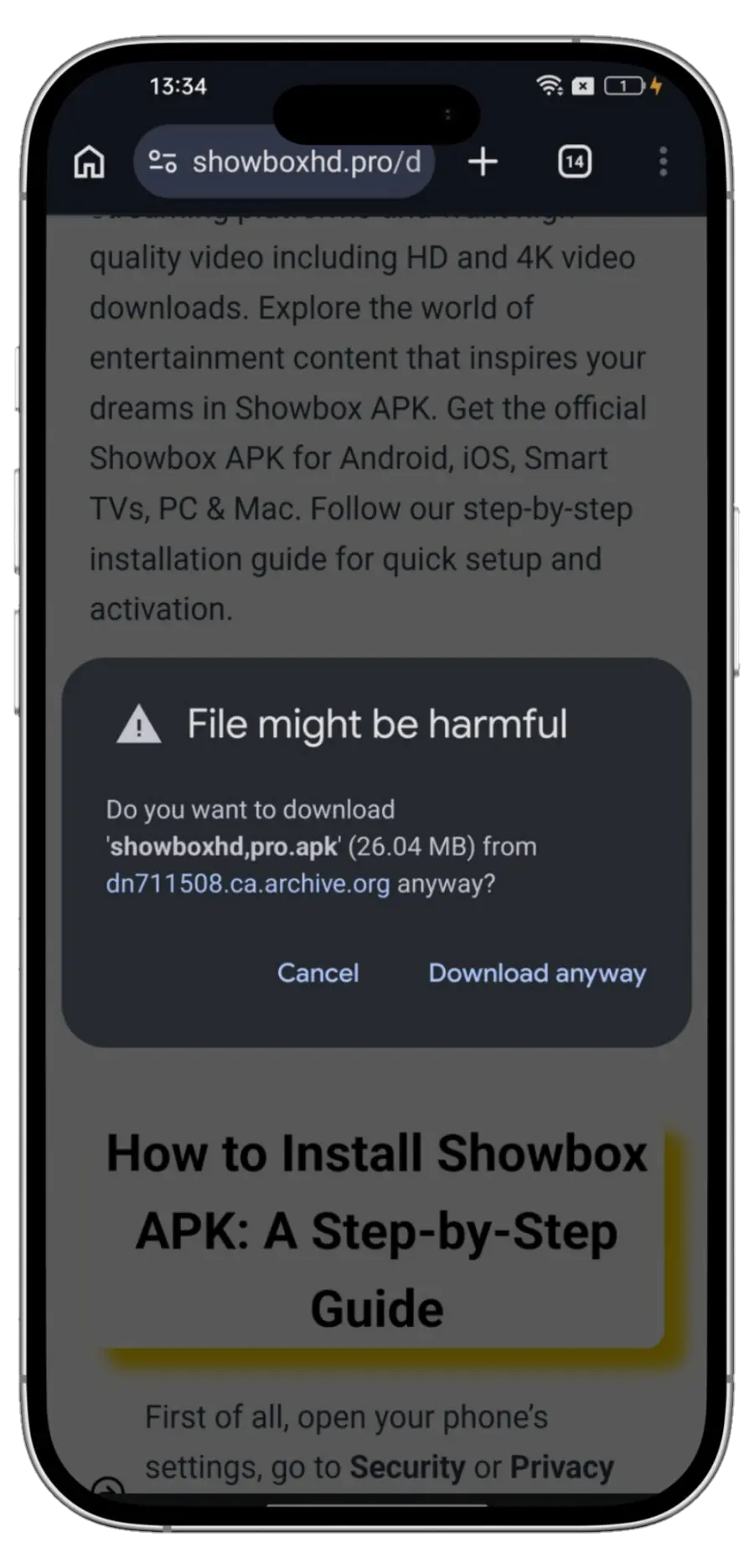 Showbox APK Download For Android For Free (Official) 8 Download and Install Showbox 1